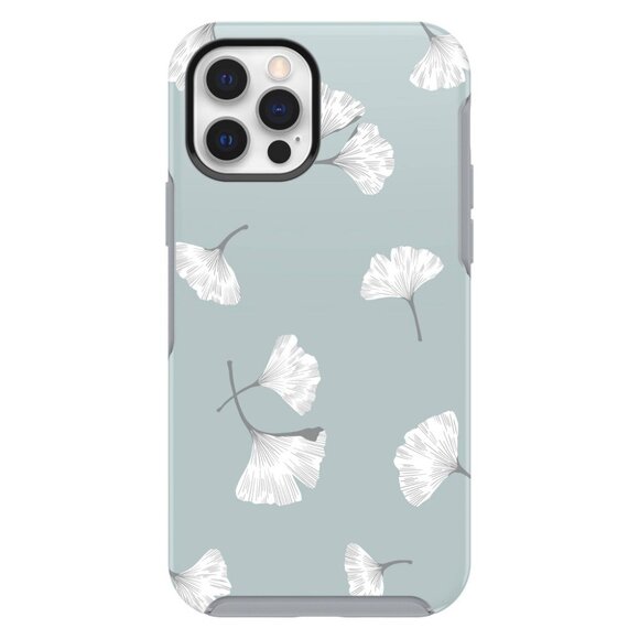 OtterBox Apple iPhone 12/iPhone 12 Pro Symmetry Series Case - Gingko Gray-NIB